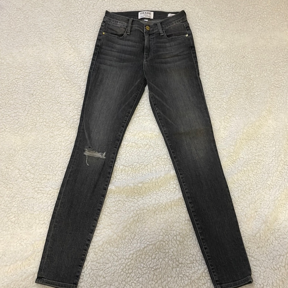 FRAME Women’s Jeans. Le High Skinny